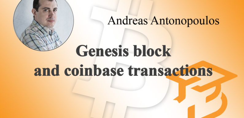 Genesis block and coinbase transactions